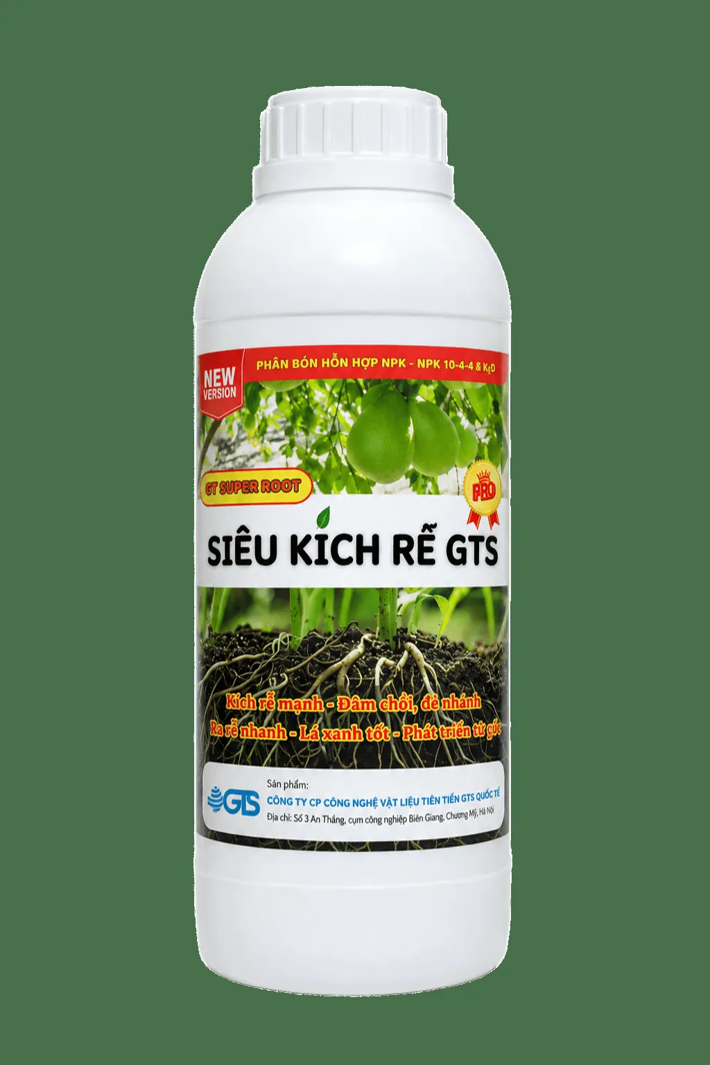 SIÊU KÍCH RỄ CHO CÂY TRỒNG - GT SUPER ROOT